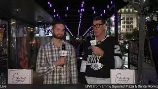 LA Kings v Blackhawks Pregame Tailgate Party *LIVE* from Emmy Squared Pizza