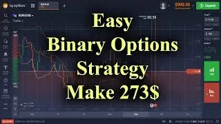 Easy  Binary Options Strategy Make 273$ | Watch NOW