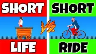 SHORT LIFE VS SHORT RIDE - SPEEDRUN - EPIC BATTLE (HD)
