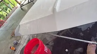 Water Sanding 1968 C10 Hood