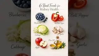 6 Foods for Healthy Kidney | Eat Smart for Renal Wellness