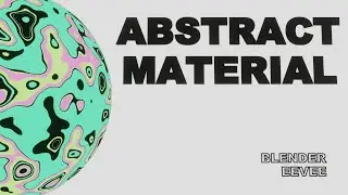 ABSTRACT COLOURFUL MATERIAL ANIMATION IN BLENDER EEVEE