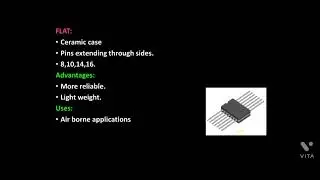 Ic Packages || Duel in line|| Metal can package || Flat Package