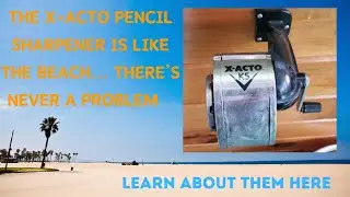 X-ACTO KS Manual Pencil Sharpener. The BEST PENCIL SHARPENER