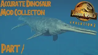 JWE2 Accurate Dinosaur Mod Collection Part 1