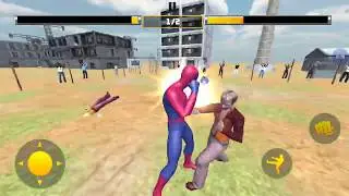 GAT 5 vs Spider-man with fighting Look || Super Hero Game || review and game