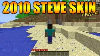 ★Minecraft Gameplay From 2009/2010 - The First EVER Survival Worlds & The First Steve Skin★