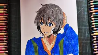 How To Draw  Sung Jin woo shadow monarch || Solo leveling ||easy||Step By Step