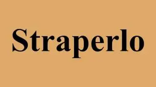 Straperlo