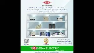 GEM: All Product | MCB | E.B. Service Board | STARTERS | CAPACITORS |  Marketed By Gem Electric.