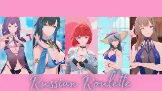 【Snowbreak Containment Zone MMD】Katya x Enya xTess x Marian x Cherno【Red Velvet -Russian Roulette】