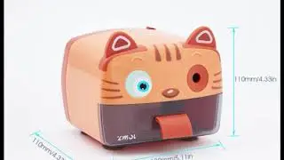 ZMOL Cute Tiger Electric Pencil Sharpener