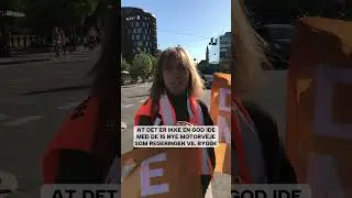 N&oslash;dbremsen stopper trafikken ved krydset Vesterbrogade/Bernstorffsgade i K&oslash;benhavn (14/05/2023)