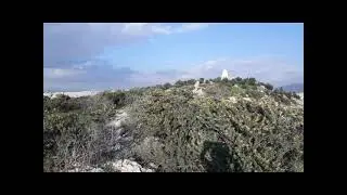 Filopappou Hill in Athens, Greece