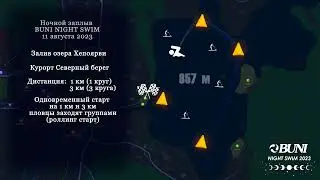 Брифинг BUNI night swim 2023