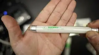 Homemade 12w 3 Lamp F4T5 Fluorescent Fixture