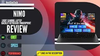 Black Friday Deal! NIMO 15.6 Laptop Review | AMD Radeon 680M, Backlit Keyboard & Fingerprint Unlock