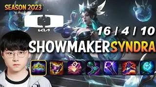 DK Showmaker SYNDRA vs TRISTANA Mid - Patch 13.13 KR Ranked