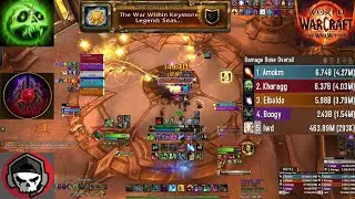 Priory of the Sacred Flame 13+ | 4.03M DPS Unholy DK San'layn M+ | Ui + Live Rotation