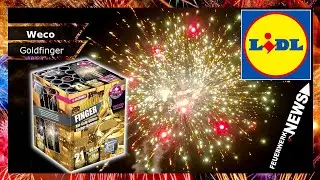 [Charge 2025] Lidl GOLDFINGER 19,99&euro; | Weco Feuerwerk