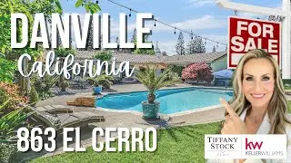 Danville, CA - 863 El Cerro Blvd- Home For Sale - Video Walk through