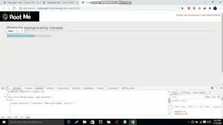 HTML Button Disabled Bypassed Root-Me.org challenge solution