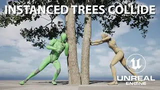 Unreal Engine 5.7 &ndash; How To Add Collision To PCG Wind Trees &ndash; Tutorial