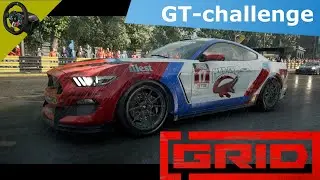 Прохождение игры GRID | Ford Mustang GT4 | Logitech G29