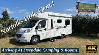 Arriving at Deepdale Camping & Rooms Burnham Deepdale Norfolk | Full Campsite Walk Around
