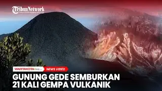 Kondisi Terkini Gunung Gede Usai Semburkan Gempa Vulkanik 21 Kali