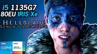 Hellblade: Senua's Sacrifice - Intel i5-1135G7 Tiger Lake Xe Graphics Performance 1080P/720P