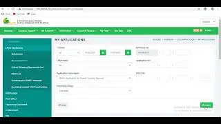 How to modify the submitted application on Ethiopia electronic Single Window system