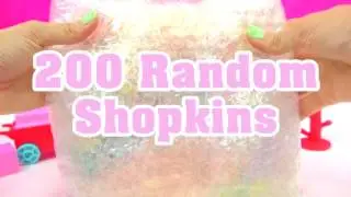 Mega Large Random Surprise Lot of 200 Shopkins Season 2, 3, 4 & Exclusives   Video Cookieswirlc Full