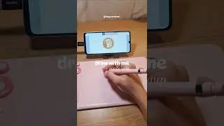 phone & drawing tablet 🍜| digital art ft. intangbo X7 #android #pentablet #digitalart