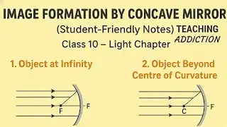 Image Formation by Concave Mirror | Class 10 Light Chapter | Super Easy Explanation with Diagrams