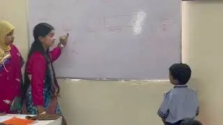 Teachers Day Celebration Afsheen and Zoha as Maths Teacher 