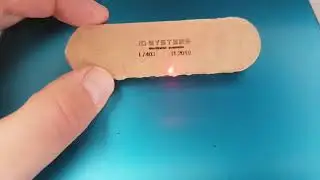 Laser Marking on Cardboard - Company logo, LOT-Number and Date