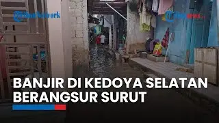 Banjir di Kedoya Jakarta Barat Berangsur Surut