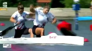 2017 ECA Canoe Sprint European Championships, Woman's C-2 500m Final A.