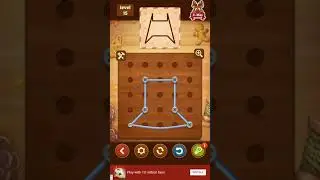 Line Puzzle String Art Acacia Level 15