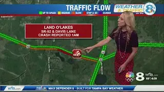 Deadly crash shuts down part of SR-52 in Pasco County