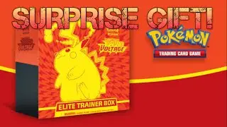 Surprise Gift From My Brother! Vivid Voltage ETB Opening!