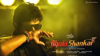 Bholaa shankar first look