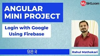 Angular for Beginners mini project @mysirgdotcom