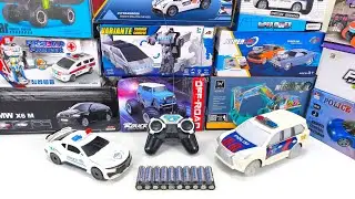 Unboxing RC Tesla Cybertruck & BMW X6 | Police Light Car & Off-Road RC