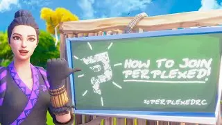 How To Join Team Perplexed! (Join A Fortnite Clan!)