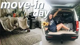 FRESHMAN MOVE-IN DAY VLOG + tips and tricks