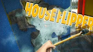 DEMOLISHING A HOUSE WITH A SLEDGEHAMMER! - House Flipper Beta Gameplay