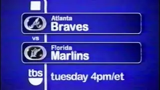 April 5, 2005 Braves vs Marlins TBS promo with Chipper Jones