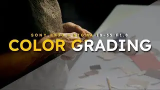 SONY FX30 + SIGMA 18-35  SLOG3 COLOR GRADING | Panama works